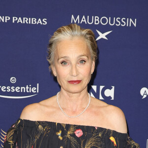 Kristin Scott Thomas - Photocall de la cérémonie d'ouverture de la 17ème édition du Festival du Film Francophone (FFA) de Angoulême. Le 27 août 2024 © Coadic Guirec / Bestimage