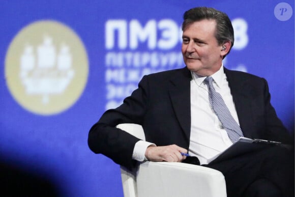 L'heureux élu est John Micklethwait 
John Micklethwait lors d'une conférence en 2018. Photo by Vladimir Smirnov/TASS/ABACAPRESS.COM