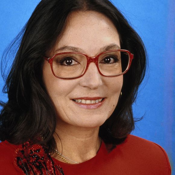 Nana Mouskouri, début des années 1990, music, musique, singer, chanteuse, femme lunettes / Personnes, Portrait, Portrait Photo by DPA/ABACAPRESS.COM