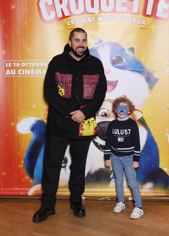 Artus - Avant-première du film d'animation "Croquette le chat merveilleux' au cinéma Pathé Beaugrenelle à Paris le 13 Octobre 2024. © Denis Guignebourg/BestImage