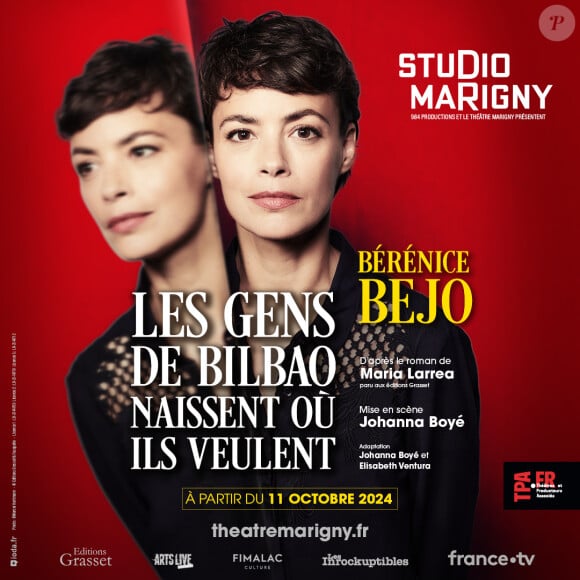 Un seul en scène, "Les gens de Bilbao naissent où ils veulent"
Bérénice Béjo au Studio Marigny avec "Les gens de Bilbao naissent où ils veulent"