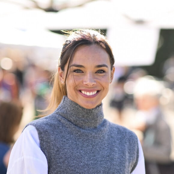 Exclusif - Marine Lorphelin (Miss France 2013) est la marraine de la course "Les virades de l'espoir" 2023 pour l'association Vaincre la mucoviscidose au Parc de Sceaux le 24 septembre 2023. © Pierre Perusseau / Bestimage