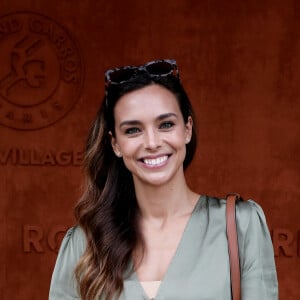 Marine Lorphelin au village lors des internationaux de France de tennis de Roland Garros à Paris, France, le 5 juin 2021. © Dominique Jacovides/Bestimage