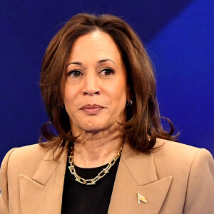 Kamala Harris a aujourd'hui 60 ans.La vice-présidente et candidate démocrate à la présidence Kamala Harris participe à la réunion publique Noticias Univision à Las Vegas, Nevada. Photo par Casey Flanigan/imageSPACE/SPUS/ABACAPRESS.COM