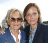 Exclusif - Muriel Robin et Anne Le Nen - Soirée des comédiens de séries de France Télévision lors des Internationaux de France de Tennis de Roland Garros 2024 - Jour 10 à Paris. Le 4 Juin 2024. © Bertrand Rindoff Petroff / Bestimage 