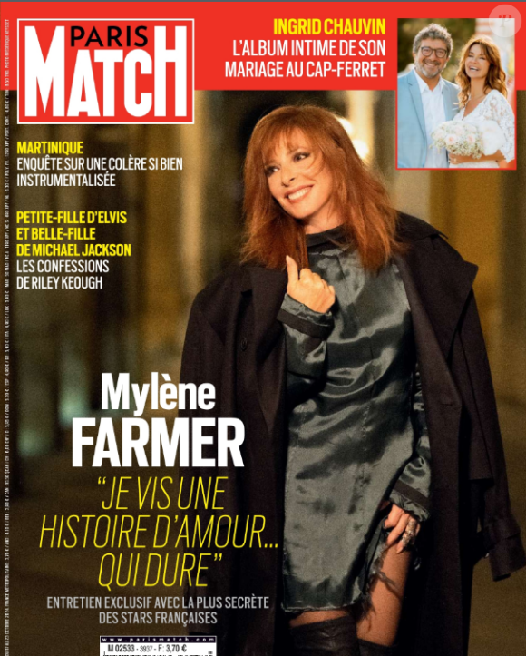 Couverture du magazine "Paris Match" du 17 octobre 2024