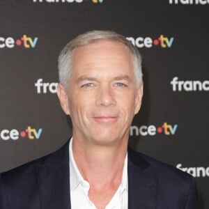 Julien Arnaud au photocall de la conférence de presse de rentrée de France Télévisions à Paris, France, le 4 septembre 2024. © Coadic Guirec/Bestimage 