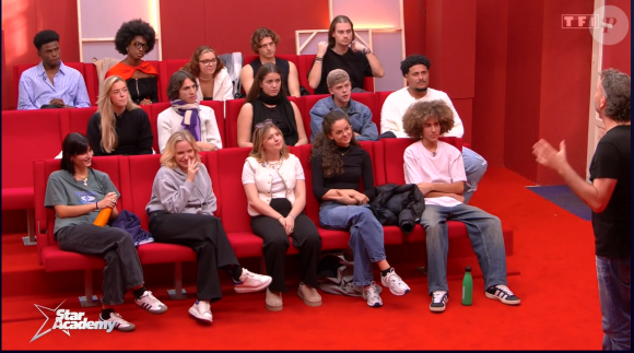 Première évaluation lors de la quotidienne de la "Star Academy 2024", le 16 octobre, sur TF1