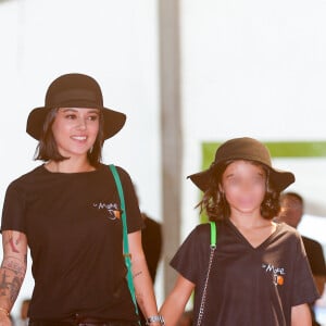 Exclusif - Alizée et sa fille Annily - Alizée a participé à la dernière journée de la 9ème édition de l'association 'La Marie Do' à Ajaccio en tant que marraine le 11 octobre 2015.