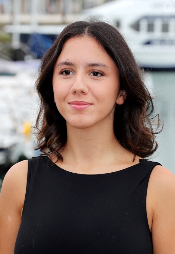 Anaide Rozam - Photocall du film "Iris", en compétition, lors de la 26ème Edition du Festival de la Fiction de La Rochelle. Le 11 septembre 2024 © Patrick Bernard / Bestimage