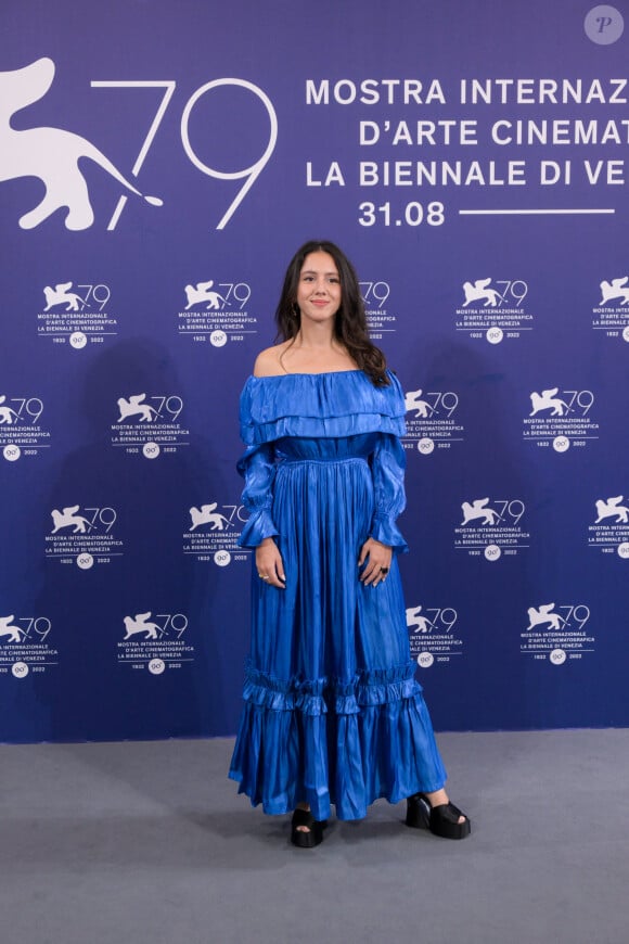 Anaide Rozam - Photocall de "Les Miens" au 79ème Festival International du Film de Venise (31 août - 10 septembre 2022. Mostra). Le 9 septembre 2022. 