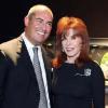 Stefanie Powers avec le joaillier Henri J. Sillam à Salzburg, en Autriche, le 26 mars 2010 !