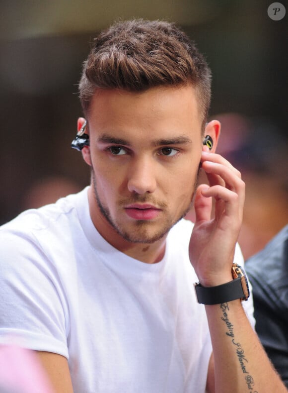 Liam Payne, membre du groupe One Direction, participe à l'émission 'Today' dans le cadre de leur série de concerts NBC Toyota au Rockefeller Center. NY, New York, États-Unis, le 23 août 2013. Photo par Dan Jackman/WENN.com/ABACAPRESS.COM