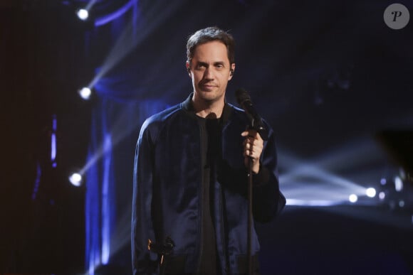 Exclusif - No Web - Grand Corps Malade (Fabien Marsaud) - Enregistrement de l'émission "Le grand échiquier, Spéciale Edith Piaf", présentée par C.Chazal et A.Manoukian, et diffusée le 12 mars sur France 2 © Jack Tribeca / Bestimage