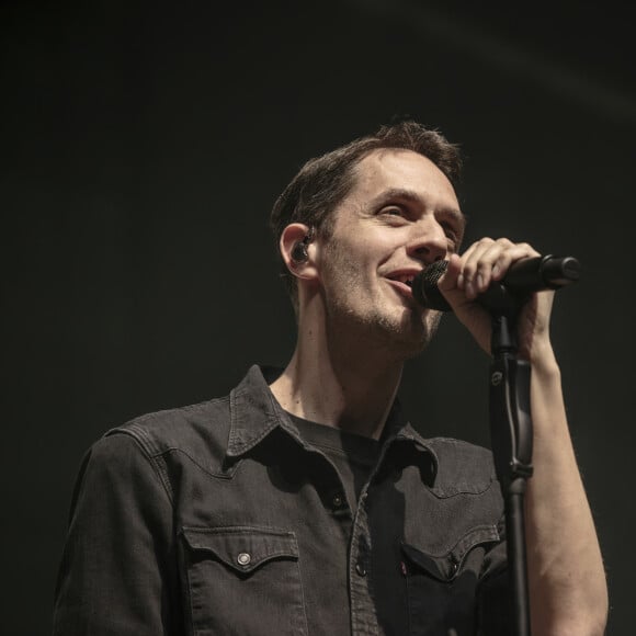 Grand Corps Malade (Fabien Marsaud) en concert au Zénith de Lille, France, le 15 février 2024. © Stephane Vansteenkiste/Bestimage