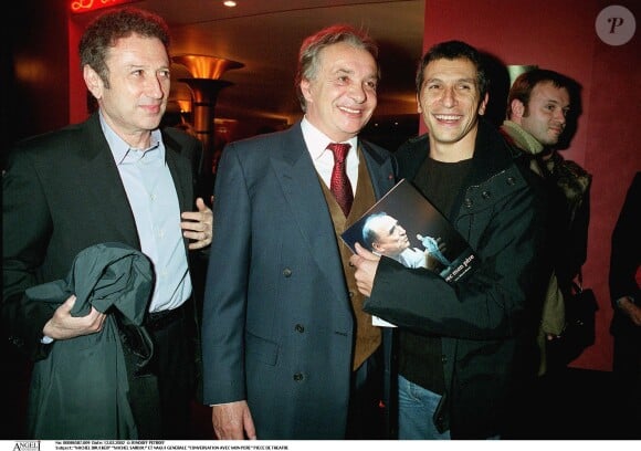 Michel Drucker, Nagui et Michel Sardou.