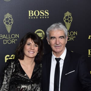 Estelle Denis et son ex-compagnon Raymond Domenech - Cérémonie du Ballon d'Or 2019 à Paris le 2 décembre 2019. © JB Autissier/Panoramic/Bestimage