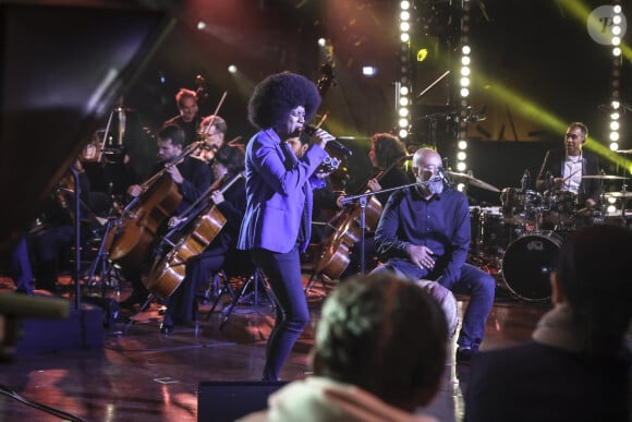 Exclusif - Christine Salem - Enregistrement de l'émission "Le Grand Echiquier, Spéciale Outre-Mer", présentée par C.Chazal et A.Manoukian et diffusée le 24 octobre sur France 2 © Jack Tribeca / Bestimage