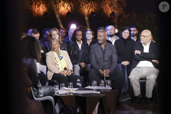 Exclusif - Christiane Taubira, Harry Roselmack - Enregistrement de l'émission "Le Grand Echiquier, Spéciale Outre-Mer", présentée par C.Chazal et A.Manoukian et diffusée le 24 octobre sur France 2 © Jack Tribeca / Bestimage