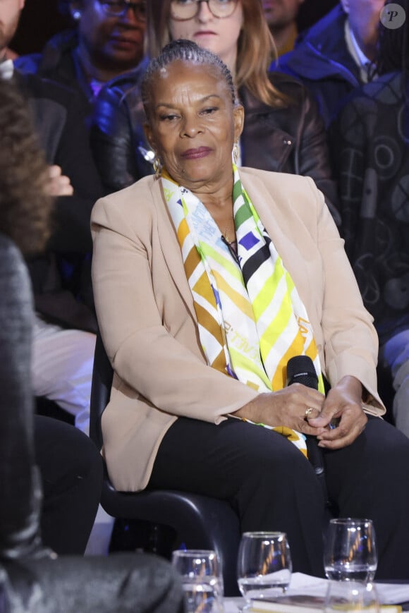 Christiane Taubira sera également invitée
Exclusif - Christiane Taubira - Enregistrement de l'émission "Le Grand Echiquier, Spéciale Outre-Mer", présentée par C.Chazal et A.Manoukian et diffusée le 24 octobre sur France 2 © Jack Tribeca / Bestimage