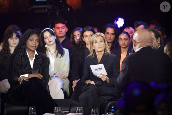 Exclusif - Kareen Guiock Thuram, Claire Chazal - Enregistrement de l'émission "Le Grand Echiquier, Spéciale Outre-Mer", présentée par C.Chazal et A.Manoukian et diffusée le 24 octobre sur France 2 © Jack Tribeca / Bestimage