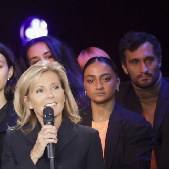 Exclusif - Kareen Guiock Thuram, Claire Chazal - Enregistrement de l'émission "Le Grand Echiquier, Spéciale Outre-Mer", présentée par C.Chazal et A.Manoukian et diffusée le 24 octobre sur France 2 © Jack Tribeca / Bestimage