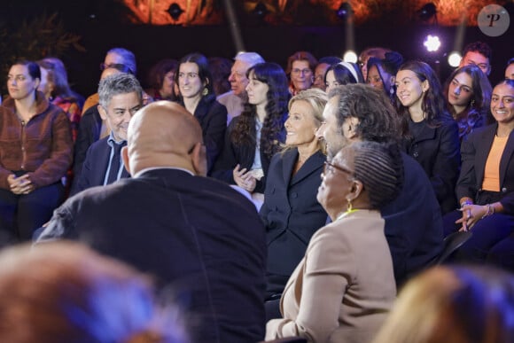 Exclusif - Claire Chazal, André Manoukian - Enregistrement de l'émission "Le Grand Echiquier, Spéciale Outre-Mer", présentée par C.Chazal et A.Manoukian et diffusée le 24 octobre sur France 2 © Jack Tribeca / Bestimage