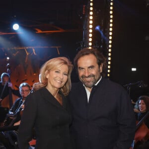 Exclusif - Claire Chazal, André Manoukian - Enregistrement de l'émission "Le Grand Echiquier, Spéciale Outre-Mer", présentée par C.Chazal et A.Manoukian et diffusée le 24 octobre sur France 2 © Jack Tribeca / Bestimage