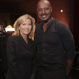 Exclusif - Claire Chazal, Harry Roselmack - Backstage - Enregistrement de l'émission "Le Grand Echiquier, Spéciale Outre-Mer", présentée par C.Chazal et A.Manoukian et diffusée le 24 octobre sur France 2 © Jack Tribeca / Bestimage