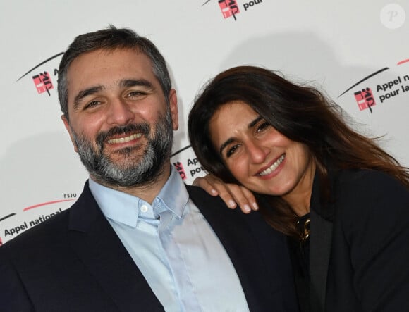 Exclusif - Olivier Nakache et sa soeur Géraldine Nakache - Soirée caritative des parrains de l'Appel national pour la Tsedaka au Pavillon Gabriel à Paris le 5 décembre 2021. © Coadic Guirec/Bestimage