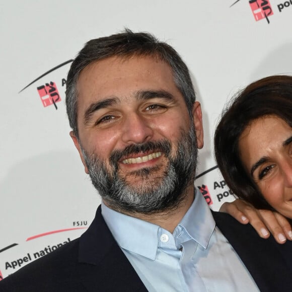 Exclusif - Olivier Nakache et sa soeur Géraldine Nakache - Soirée caritative des parrains de l'Appel national pour la Tsedaka au Pavillon Gabriel à Paris le 5 décembre 2021. © Coadic Guirec/Bestimage