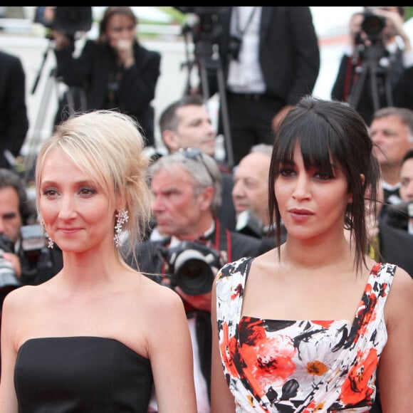 Géraldine Nakache, Audrey Lamy et Leïla Bekhti au Festival de Cannes en 2010.