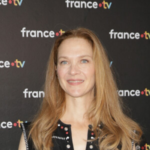 Odile Vuillemin au photocall de la conférence de presse de rentrée de France Télévisions à Paris, France, le 4 septembre 2024. © Coadic Guirec/Bestimage 