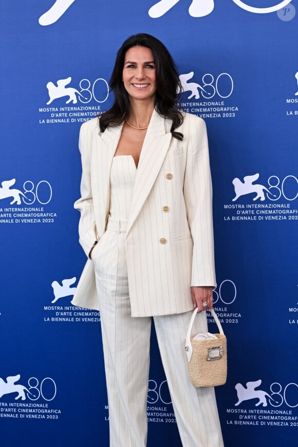 Marie Drucker - Photocall du film Hors-saison lors du 80ème festival international du film de Venise, La Mostra le 8 septembre 2023. 