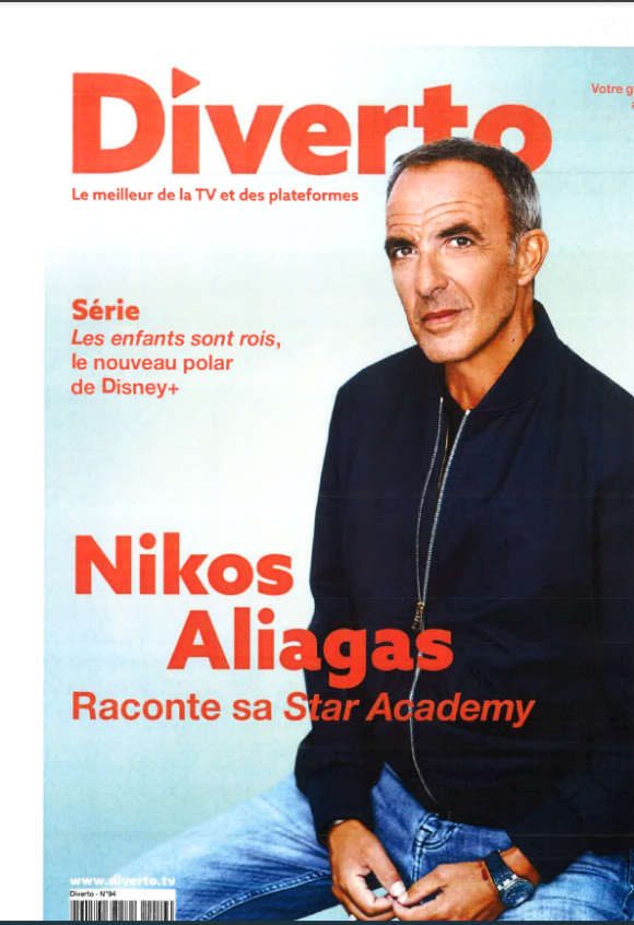 Couverture de "Diverto" avec Nikos Aliagas