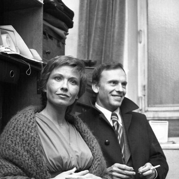 Marlène Jobert a tourné avec les plus grands, dont Jean-Louis Trintignant.
Présentation du film Le secret à Lyon en 1974. Marlène Jobert et Jean-Louis Trintignant. Photo AGENCE/APS-Medias/ABACAPRESS.COM