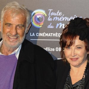 Jean-Paul Belmondo et Marlène Jobert à la Cinémathèque française à Paris, France, le 01 décembre 2012. Photo par ABACAPRESS.COM