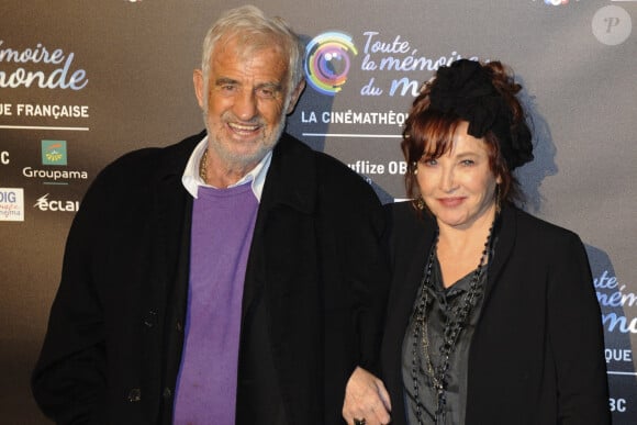 Jean-Paul Belmondo et Marlène Jobert à la Cinémathèque française à Paris, France, le 01 décembre 2012. Photo par ABACAPRESS.COM