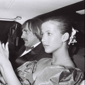 Gérard Depardieu et Sophie Marceau au Festival de Cannes pour le film Fort Saganne en 1984