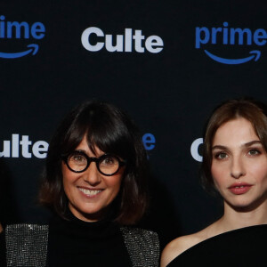 Anaïde Rozam, Alexia Laroche-Joubert, Marie Colomb, César Domboy - Avant-première de la série "Culte" à la Villa Culte à Paris. Le 9 octobre 2024 © Christophe Clovis / Bestimage