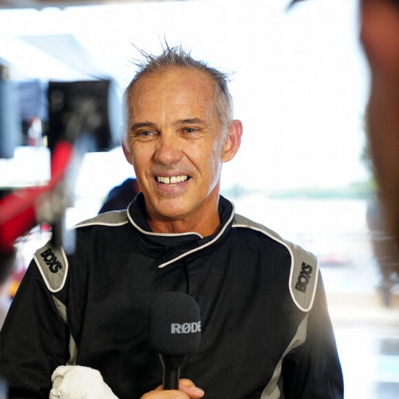 Exclusif - Paul Belmondo - Jour 3 - Les célébrités lors du marathon Karting Jules Bianchi au circuit Paul Ricard au Castellet le 8 septembre 2024. © Anne-Sophie Guebey via Bestimage 