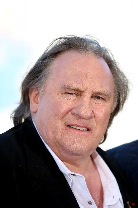 Gérard Depardieu - Avant premiére mondiale de la série TV Netflix, "Marseille" au Palais du Pharo de Marseille le 4 mai 2016. © Dominique Jacovides/Bestimage.