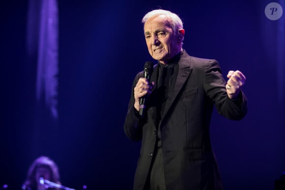 Le chanteur possédait une maison dans les Alpilles, un massif montagneux situé au nord-ouest du département des Bouches-du-Rhône
 
Exclusif - Charles Aznavour en concert à l'Accorhotels Arena (POPB Bercy) à Paris. Le 13 décembre 2017 © Cyril Moreau / Bestimage