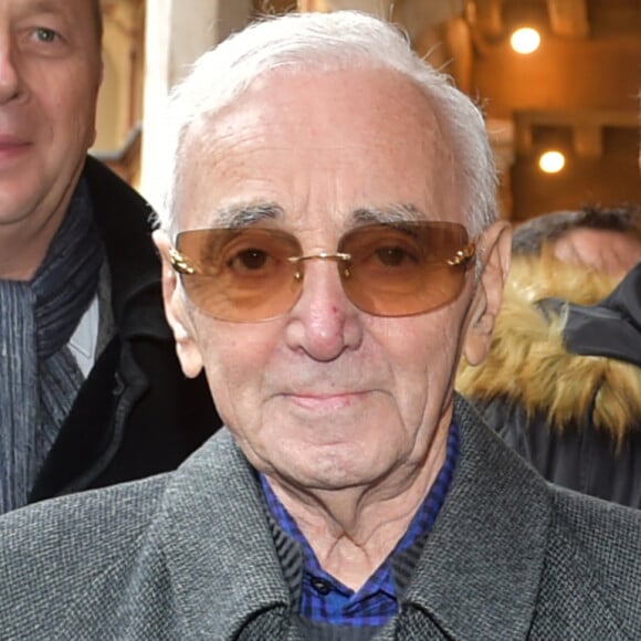 Charles Aznavour durant la 157ème vente aux enchères des vins des Hospices de Beaune à Beaune. © Giancarlo Gorassini/Bestimage