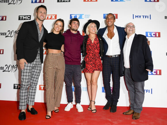 Christian Millette, Denitsa Ikonomova, Clément Rémiens, Emmanuelle Berne, Laurent Maistret, Yoann Riou - Soirée de rentrée 2019 de TF1 au Palais de Tokyo à Paris, le 9 septembre 2019. © Pierre Perusseau/Bestimage