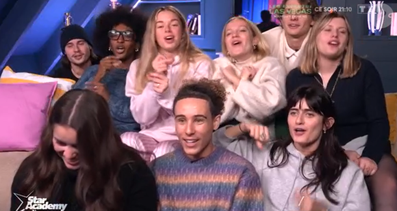 Au cours de la semaine, une élève s'est notamment confiée sur l'histoire étonnante de sa famille
Quotidienne de la "Star Academy", le 30 octobre 2024 sur TF1.
