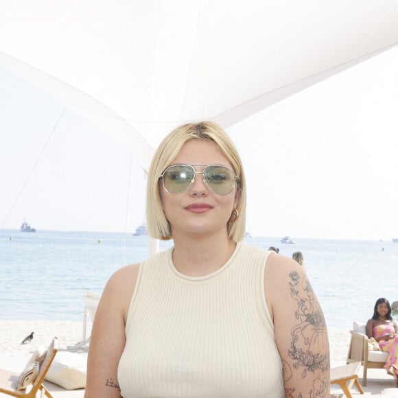 Louane Emera lors de la remise du prix TikTok Short Film à la Plage des Palmes en marge du 76ème Festival International du Film de Cannes,France, le 23 mai 2023. © Jack Tribeca/Bestimage