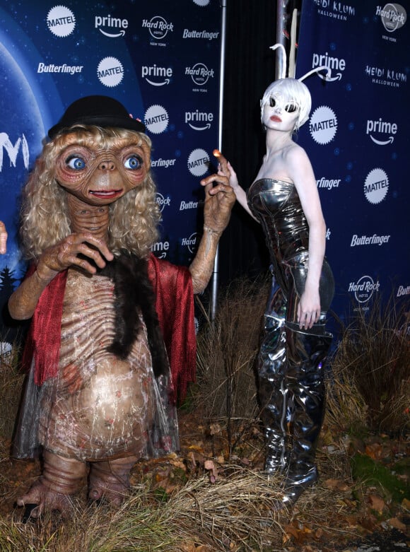 Leni Klum et Heidi Klum lors de la 23e édition annuel de sa fête d'Halloween organisée au sein du Hard Rock Hôtel de New York le jeudi 31 octobre 2024. © Photo Image Press via ZUMA Press Wire/Bestimage