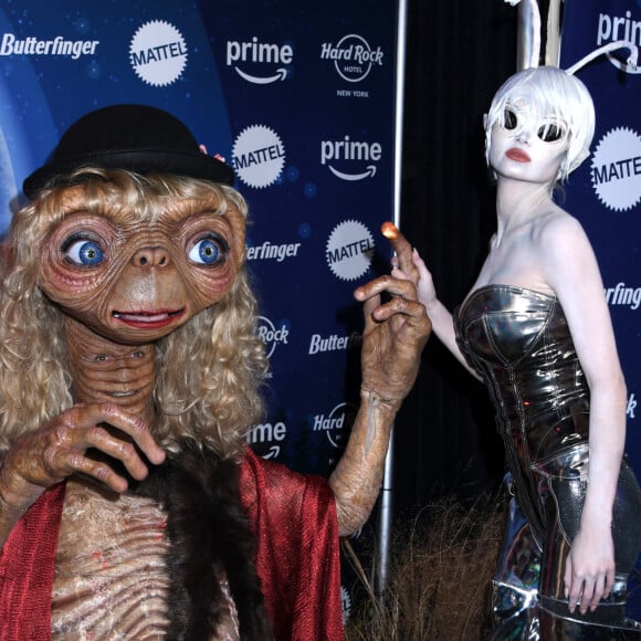 Leni Klum et Heidi Klum lors de la 23e édition annuel de sa fête d'Halloween organisée au sein du Hard Rock Hôtel de New York le jeudi 31 octobre 2024. © Photo Image Press via ZUMA Press Wire/Bestimage