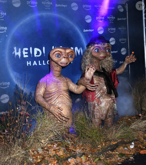 Tom Kaulitz et Heidi Klum lors de la 23e édition annuel de sa fête d'Halloween organisée au sein du Hard Rock Hôtel de New York le jeudi 31 octobre 2024. © Photo Image Press via ZUMA Press Wire/Bestimage